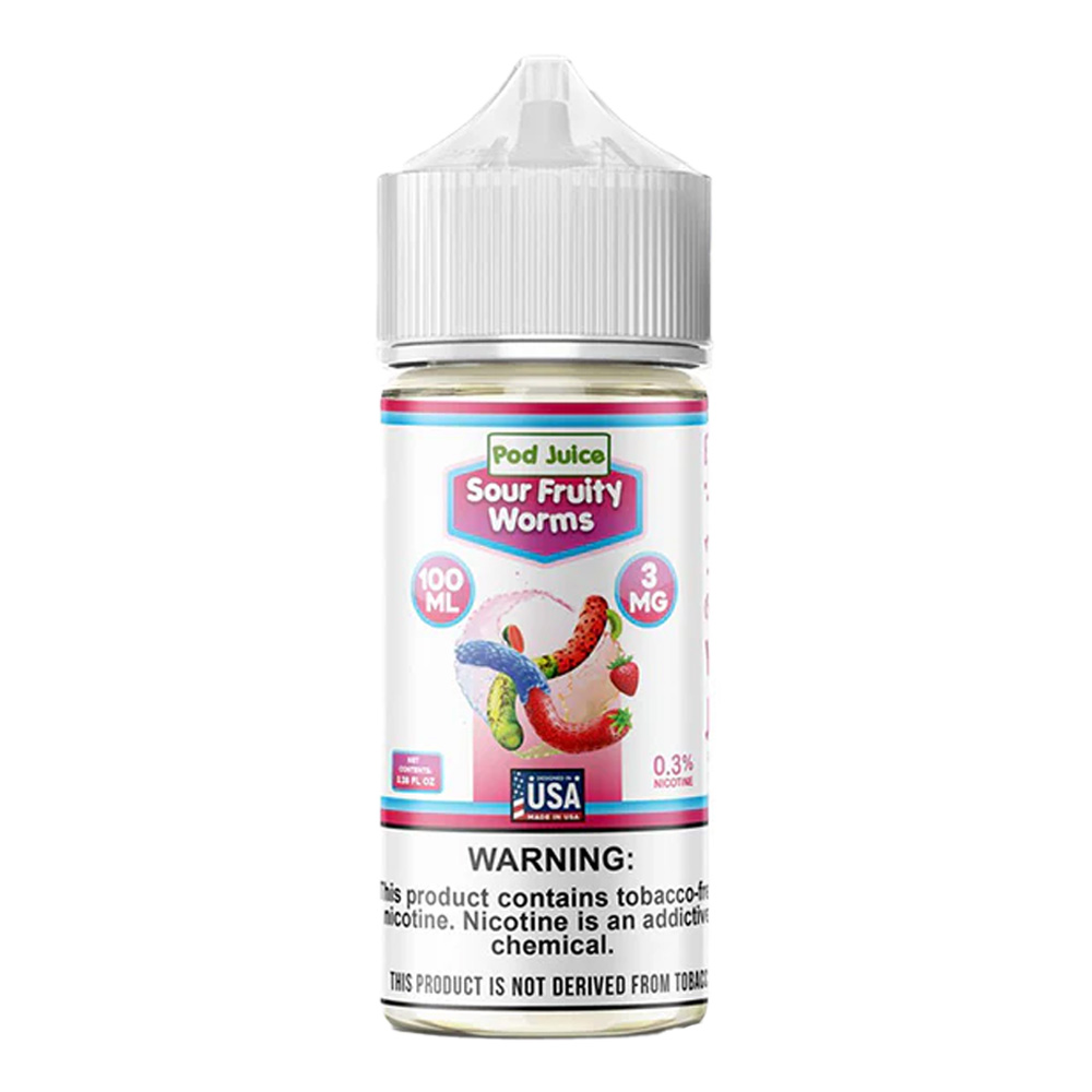 Pod Juice Sour Fruity Worms